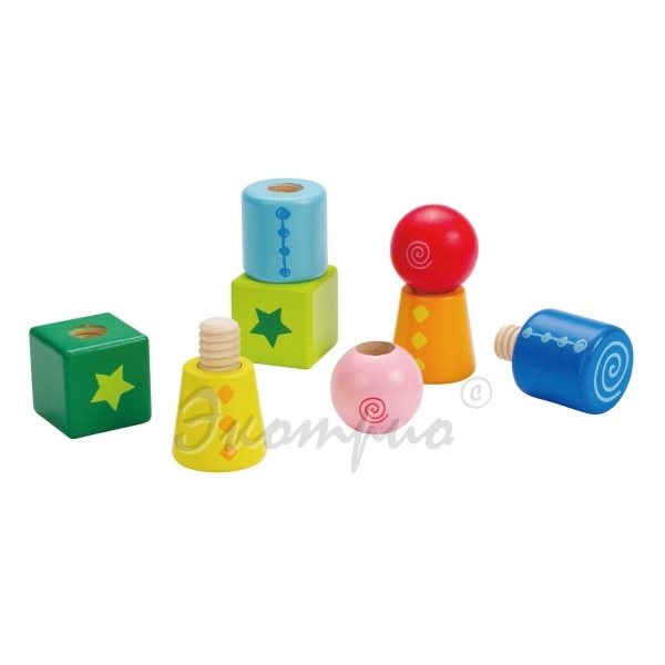 Болты и гайки деревянные