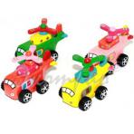 Деревянные машинки Потешка "Вертолёт инерционный"