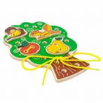 Игрушки шнуровки Шнуровка Белочка на дереве