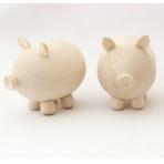 фото заготовки Хрюша фигурка под роспись - символ 2019 года