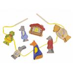 Игрушки шнуровки Шнуровка Теремок