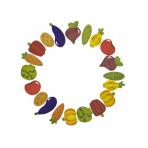 фото игрушек по детской сенсорике Найди пару (овощи)