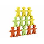 Детские пирамидки Игра Акробаты разноцветные