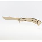 фото заготовки Нож Бабочка под роспись