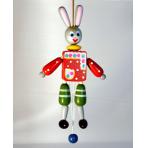 Деревянные дергунчики Дергунчик Заяц