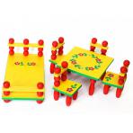 Мебель для кукол до 30 см Кукольный гарнитур (комплект мебели из 6-ти предметов)