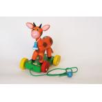 Деревянные каталки Бычок каталка