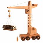 Деревянные машинки Подъемный кран