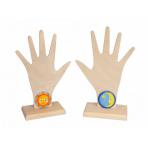 Игрушки для театра и представлений Рука- подставка для пальчиковых игрушек