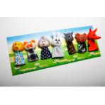 Пальчиковые наборы по сказкам Театр пальчиковый Колобок 