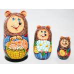 фото Матрешка Ежик с грибами (Переславль)