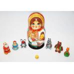 Матрешка сказка Матрешка Сказка Колобок  (Переславль)