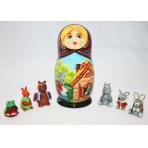 Матрешка сказка Матрешка Сказка Теремок  (Переславль)