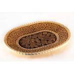 Изделия из бересты Берестяная тарелка овальная