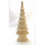 Детские пирамидки Пирамидка елочка разборная 7 ярусов