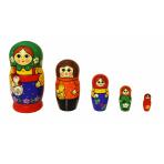 Русские классические матрешки Матрешка Сергиев-Посад 5 в 1