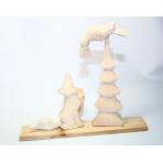 Фото Богородские игрушки Ворона и лисица