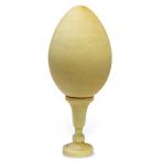 Яйца для раскраски из дерева Яйцо страусиное под роспись с подставкой