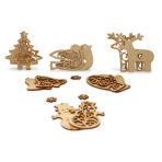 Новогодние игрушки Набор подвесок на елку (12шт)