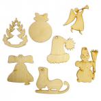 Новогодние игрушки Набор подвесок Рождество