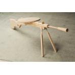 игрушечное оружие Пулемет Дегтярева деревянный под роспись