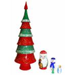 Фото новогодних подвесок Елочка-шкатулка 6 ярусная с сюрпризом