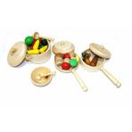 фото посуды для кукол Набор крупной посуды для кухни Поварёнок