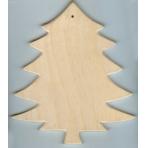 Деревянные заготовки Дощечка Елочка под роспись 