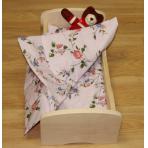 Мебель для кукол Кровать кукольная деревянная