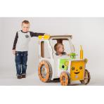 Игрушки из картона Игрушка из картона Картонный трактор