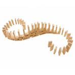 Игрушки на развитие логики Конструктор Эффект домино неокрашеный