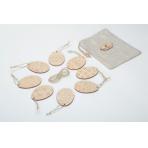 Пасхальные игрушки Комплект заготовок под роспись в мешочке Пасха