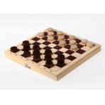 Настольные игры Шашки деревянные с доской