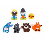 Пальчиковые наборы по сказкам Пальчиковый театр Колобок (фетр)