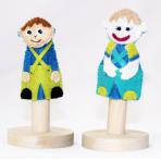 Пальчиковые мягкие игрушки  Пальчиковая вязаная игрушка Мальчик