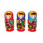 Русские классические матрешки Матрешка Полхов- Майданская большая 5 в 1 шт.