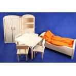 Мебель для кукол Набор мебели из 8 предметов