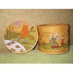 Изделия из бересты Туесок лубок д.18, выс.14