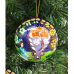 Колокольчики и шары из дерева Шар новогодний  - сказка средний