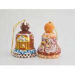 Колокольчики и шары из дерева Колокольчик Пряничный средний