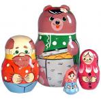 Матрешка сказка Матрешка Сказка Маша и Медведь
