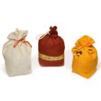 Игровые аксессуары Мешочек льняной (малый) для хранения игрушек