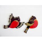 Новогодние игрушки Подвеска Снегирь