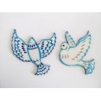 Новогодние игрушки Подвеска Голубь