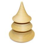 Фото новогодних подвесок Елочка Неваляшка неокрашенная