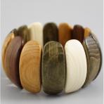 фото Браслет крупный из цветных элементов