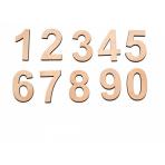 Математические игры Набор неокрашенных цифр от 0 до 9