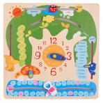 Игрушки на развитие логики Природный календарь-часы