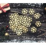 фото заготовки Набор подвесок Снежинки (25шт)