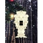 Новогодние игрушки Подвеска под роспись Щелкунчик